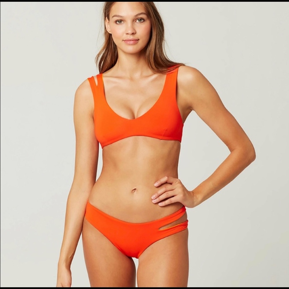 L*Space Reversible bathing suit top